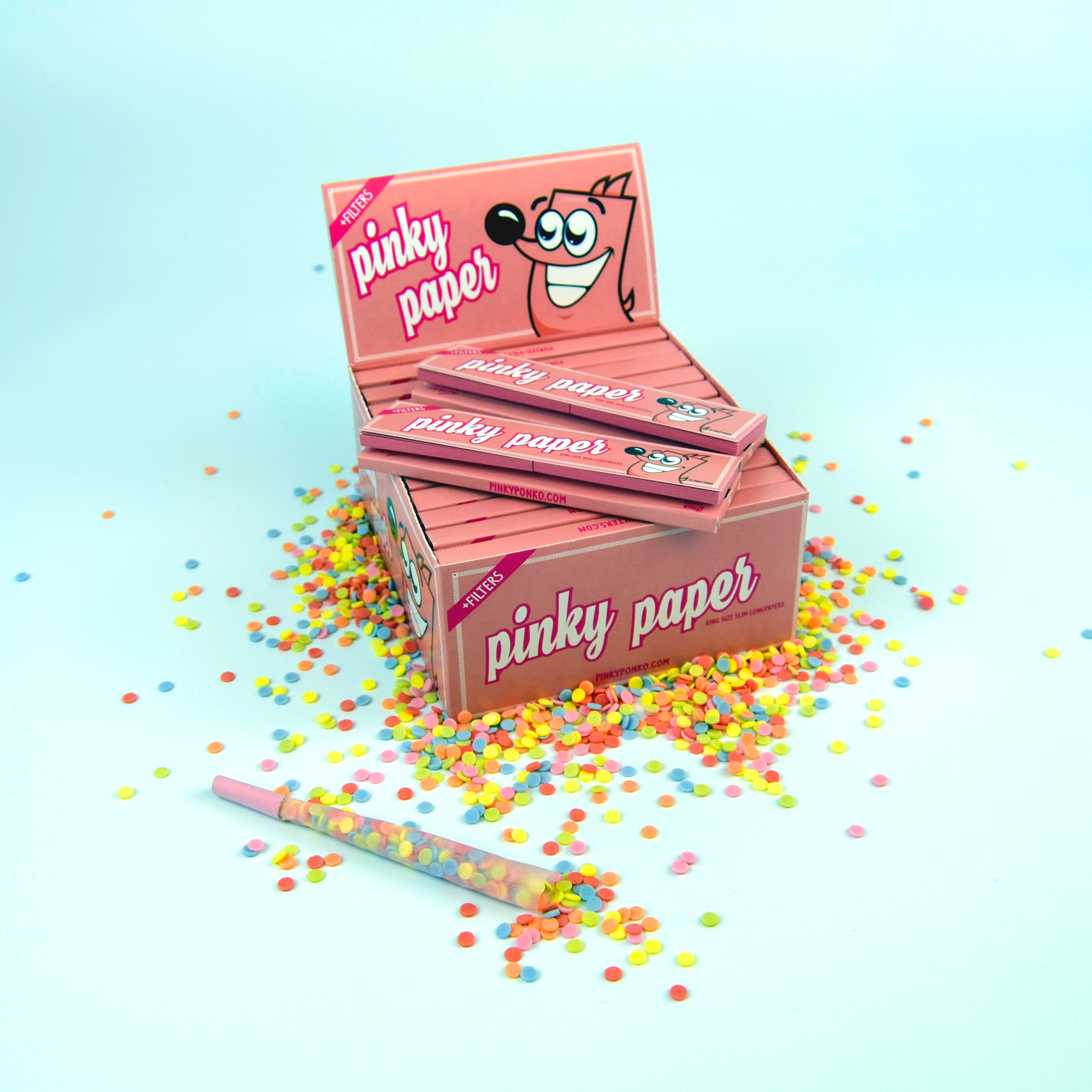 PINKY PAPER +Filter 26er Box