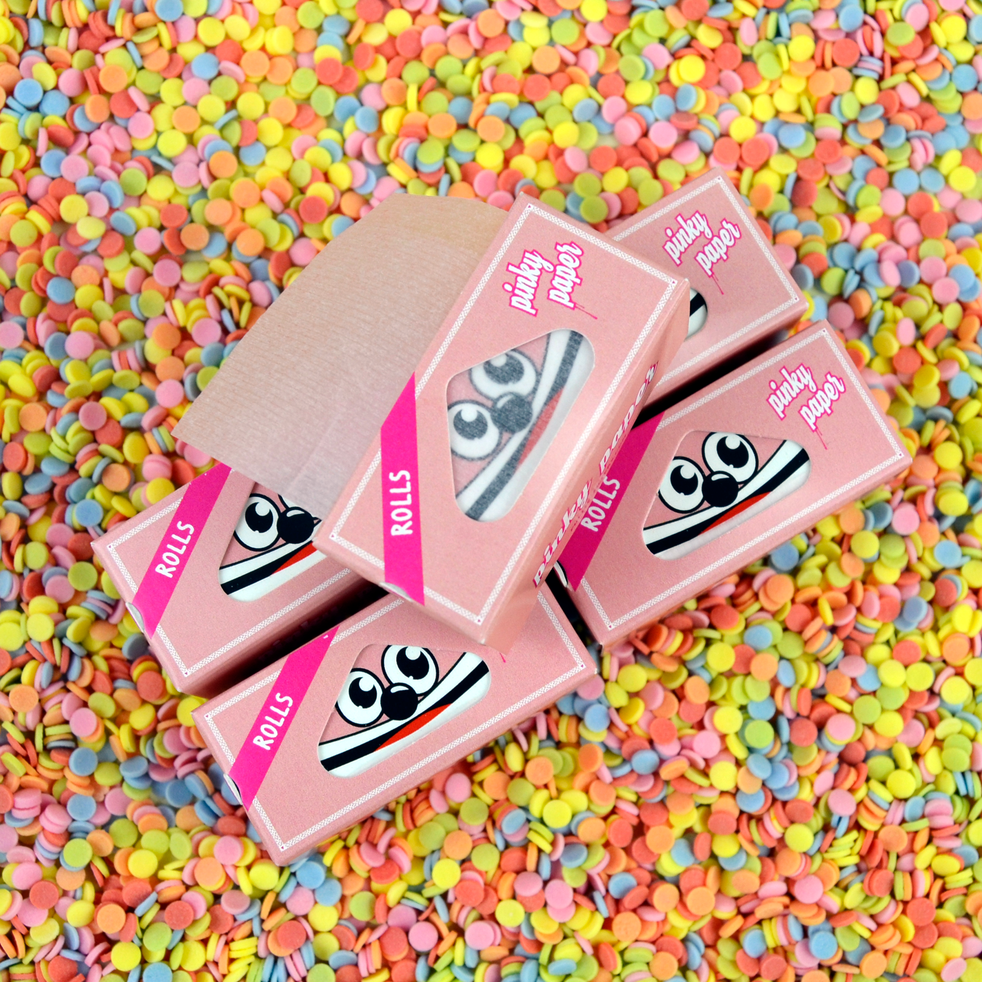 Pinky Paper Rolls 5er Pack