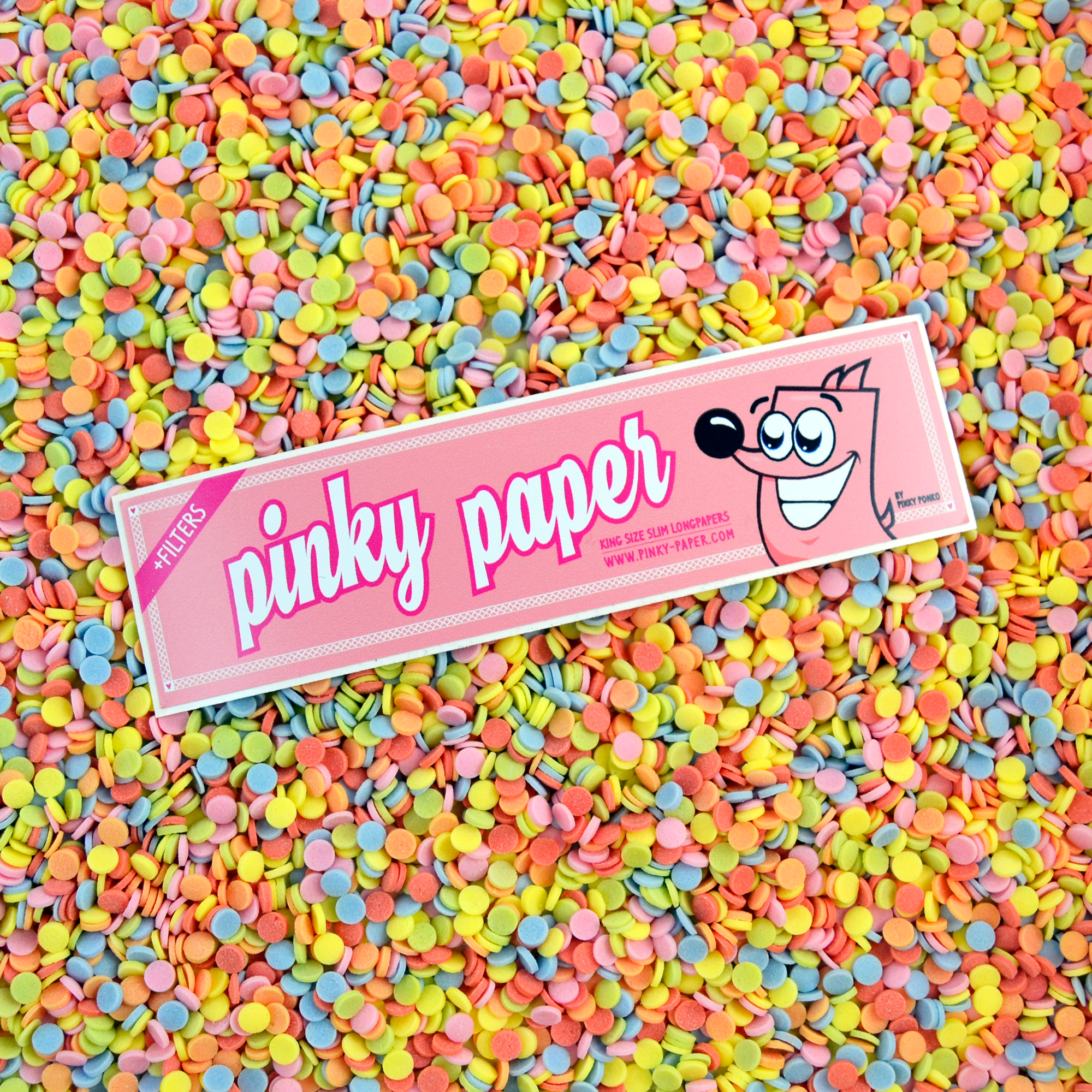 PINKY PAPER Sticker Paper-Design
