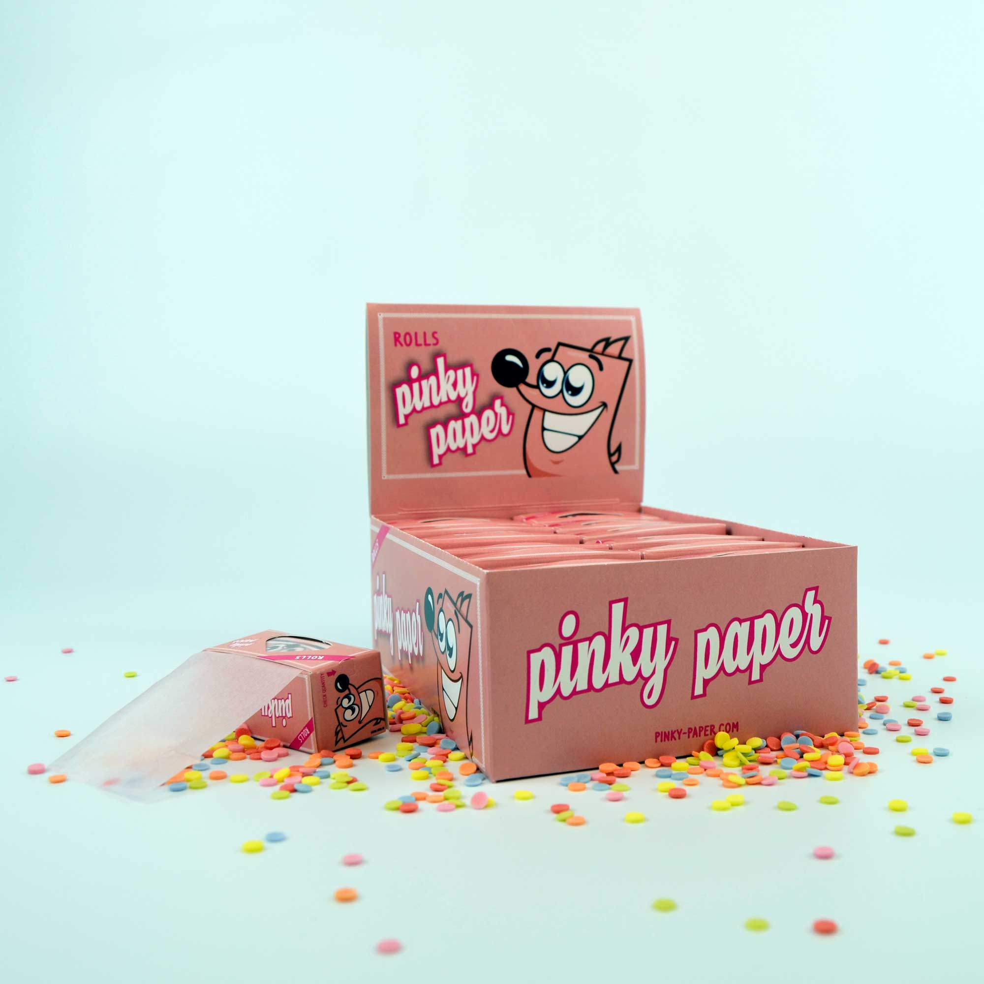 Pinky Paper Rolls Box